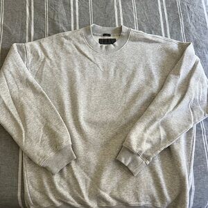 Abercrombie & Fitch Gray Crewneck Sweater